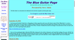 Desktop Screenshot of blueguitar.org